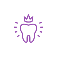 dental crown icon